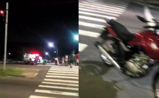 Rifa solidária Motoboy atropelad0 por viatura que perseguia bandid0s